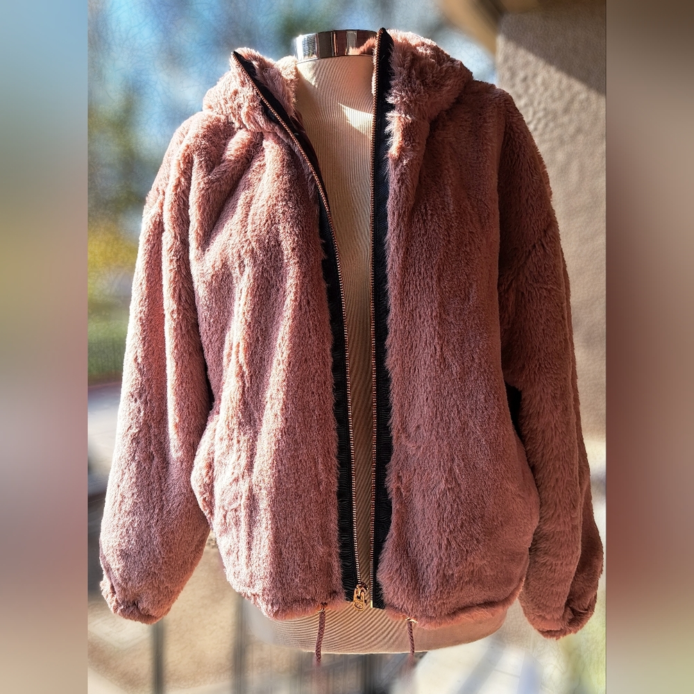Lucky Brand Faux fur jacket - Picture 4 of 9